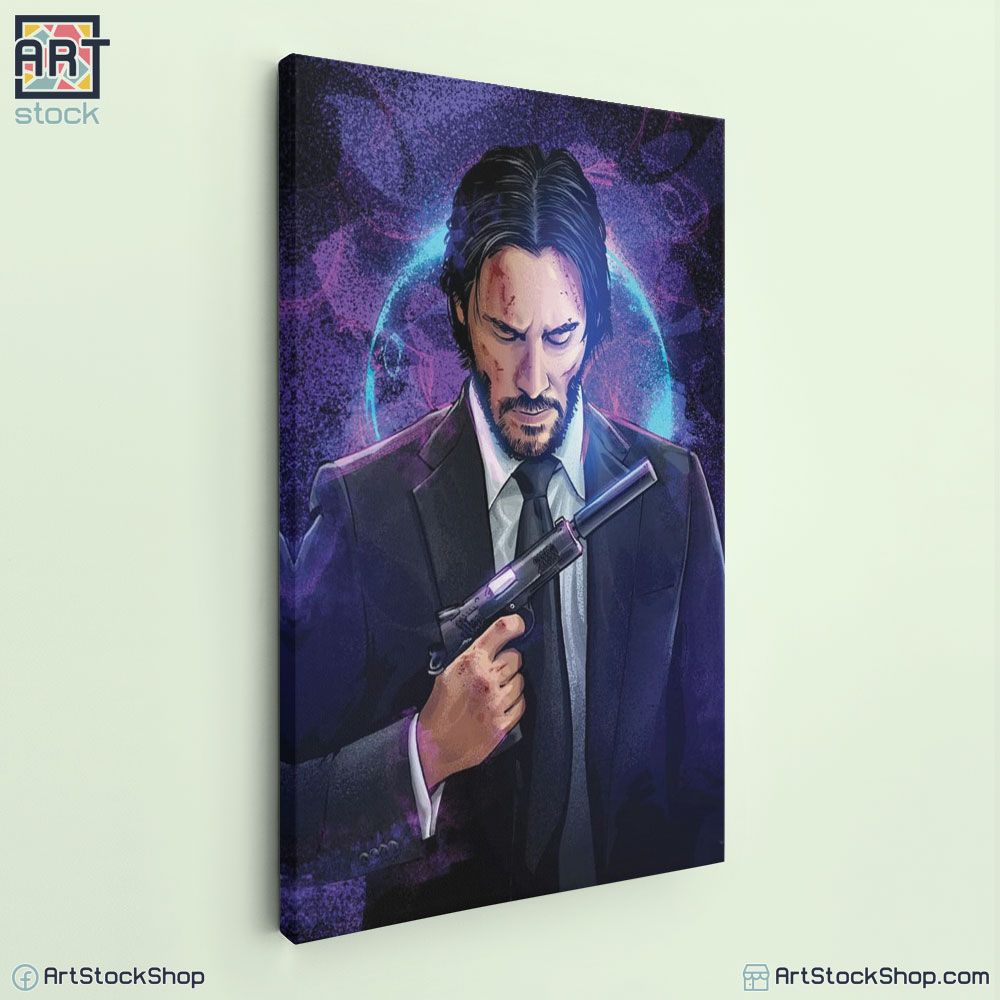 تابلوه بوستر فيلم جون ويك