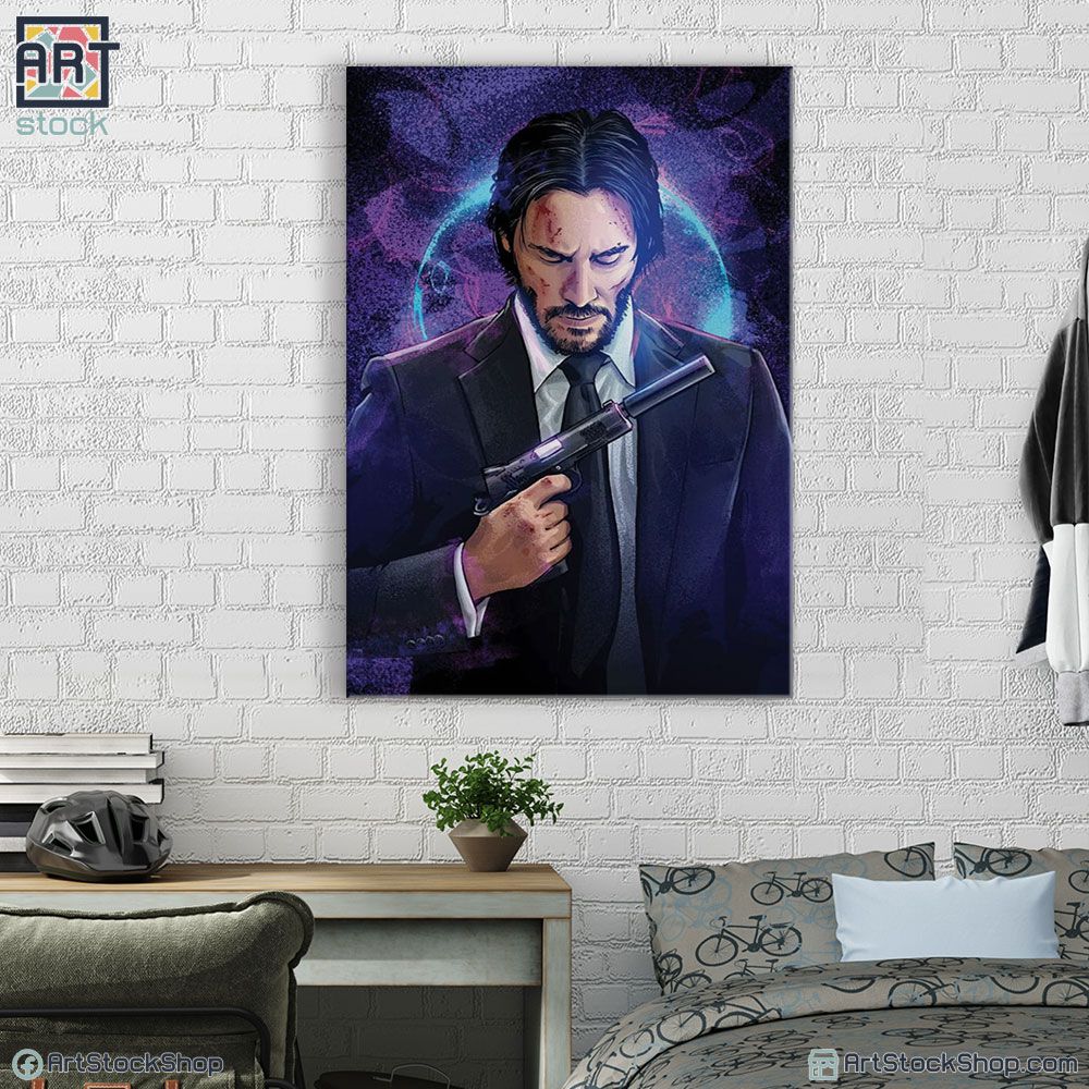 تابلوه بوستر فيلم جون ويك