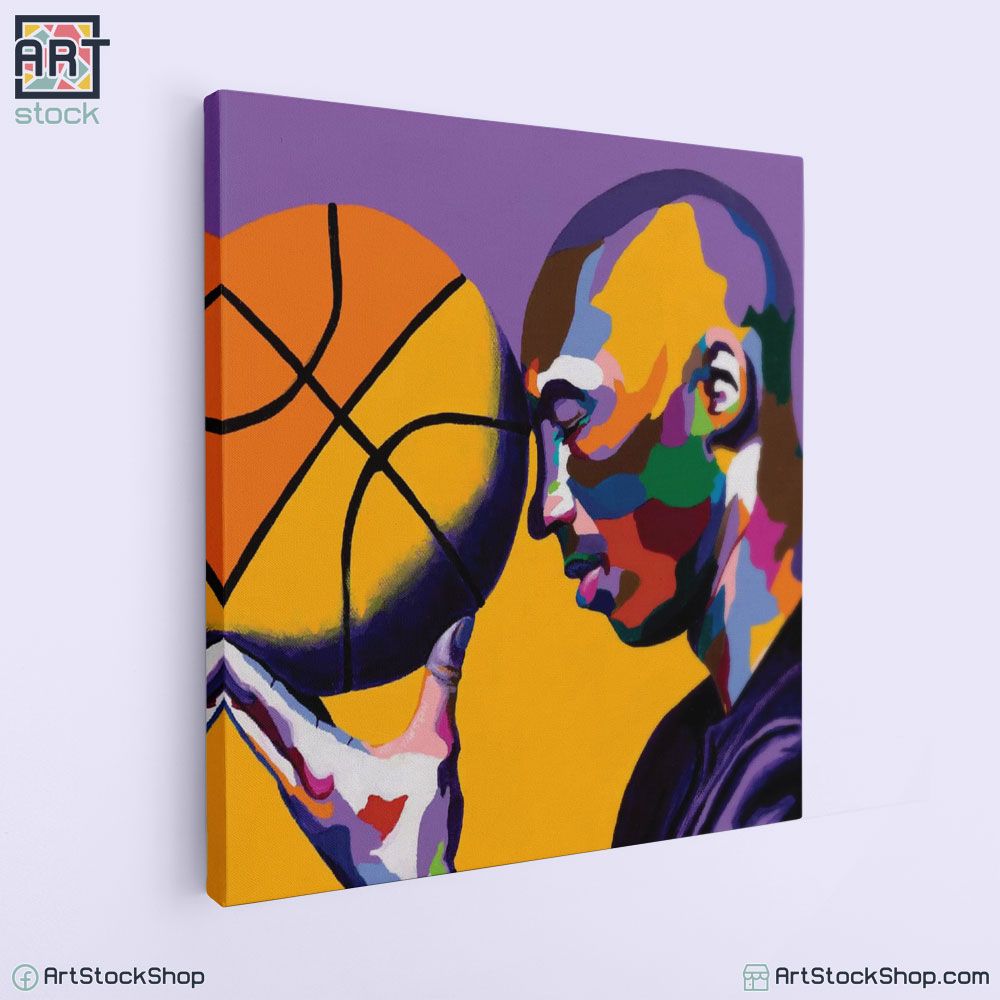 تابلوه مودرن لمحبى كره السلة تابلوه مودرن لمحبى كره السلة
