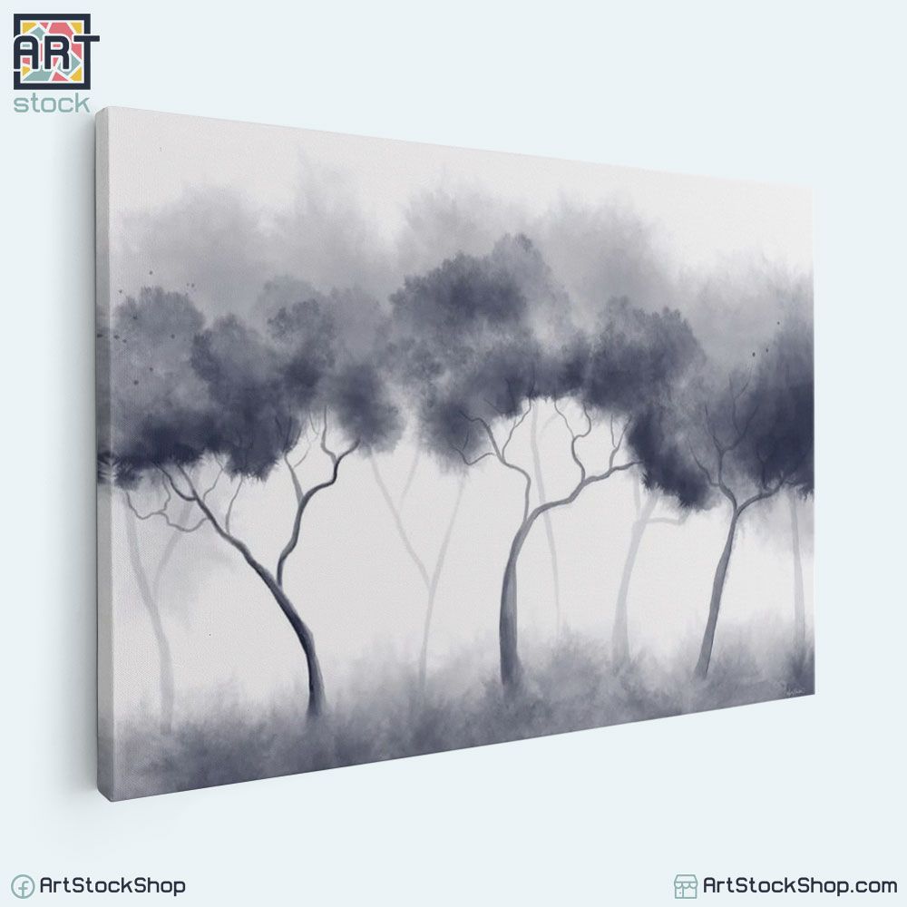 تابلوه مودرن غابات تصميم بسيط